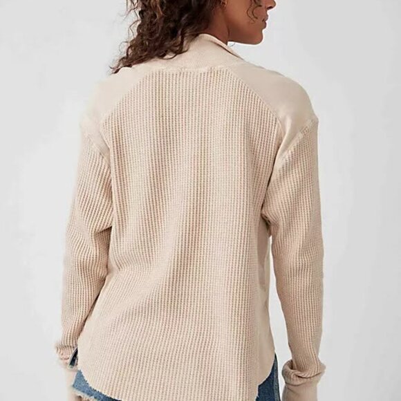 Free People Ashton Zip Thermal - Picture 3 of 4